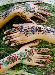 Colorful Mehndi Designs