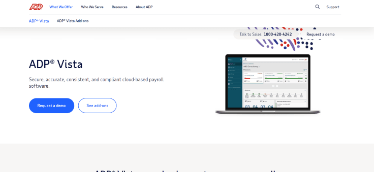 The Ultimate Guide to the Top 15 HR Management Software (HRMS) for 2025: Streamlining HR Processes and Enhancing Workforce Productivity 7 ADP Vista HCM