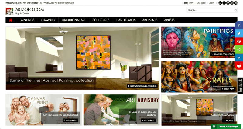 Explore and Buy Paintings Online: Your Guide to the Best Online Art Galleries 3 buy paintings, sell paintings, artzolo.com, artzolo, paitings online