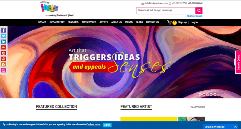 Explore and Buy Paintings Online: Your Guide to the Best Online Art Galleries 5 indianartideas.in, indianartideas, buy art online, sell art online,