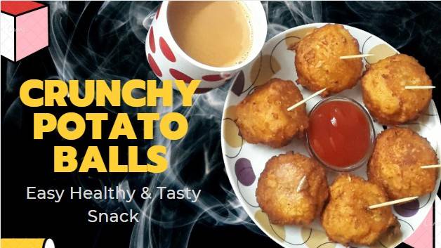 Crunchy Potato Balls Recipe