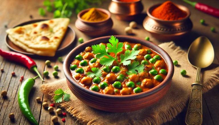 Soya Matar Masala Sabzi Recipe