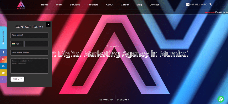Top 7 Digital Marketing Company in Vadodara - 2025 2 The Adroit