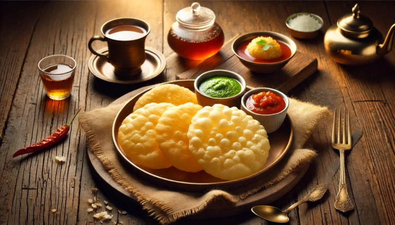 Chausela Rice Puri Recipe